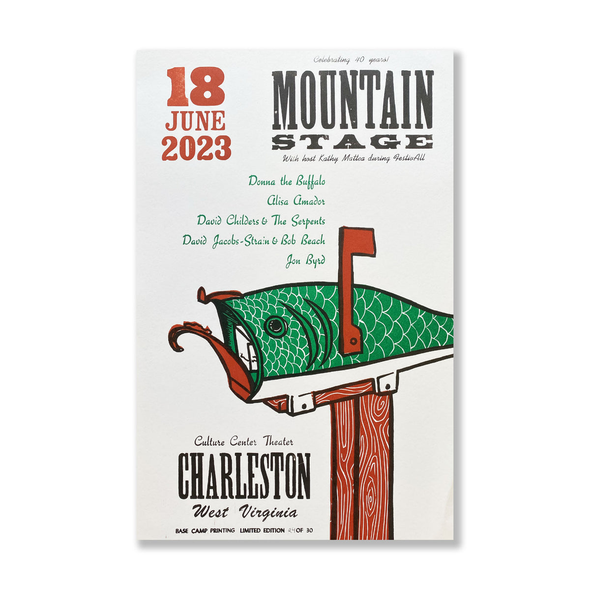 06-18-2023 // Mountain Stage Poster