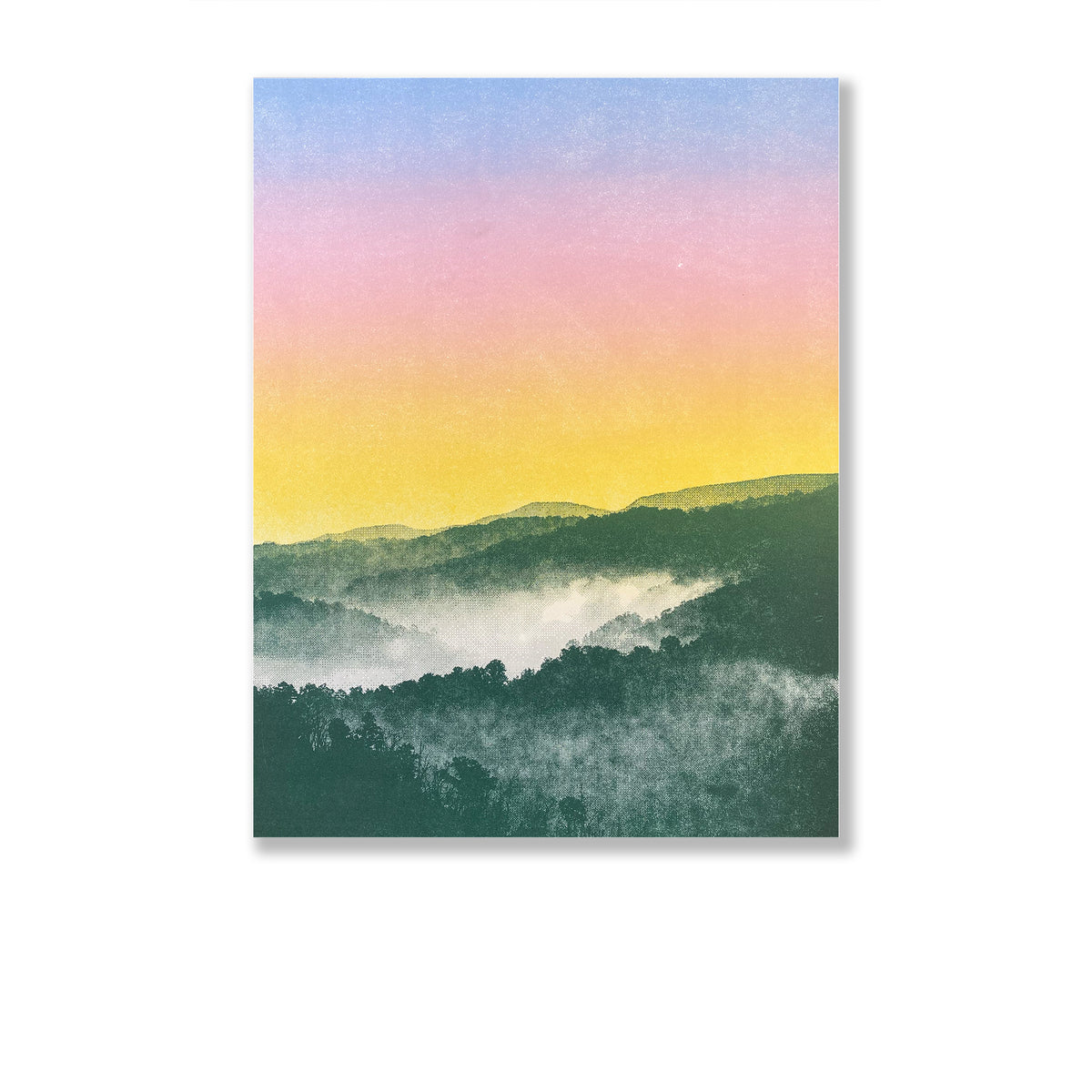 WV Sunrise - 11&quot; x 14&quot;