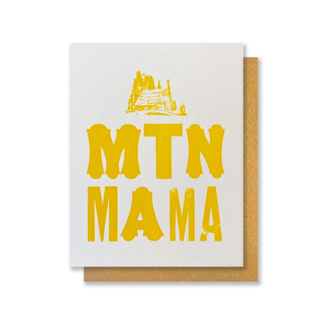 Mountain Mama Greeting Card