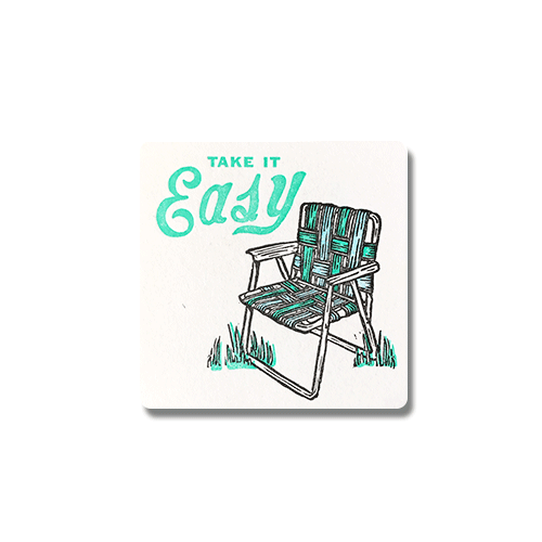 Coaster Set: Take It Easy